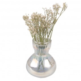 26GL4304 Vase Ø 8x11 cm Glass Glass Vase