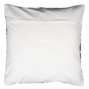 2KT032.057 Cushion Cover 50x50 cm Red Cotton Square Pillow Cover