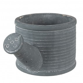 26TE0484 Planter Watering Can 27x15x11 cm Grey Stone Flower Pot