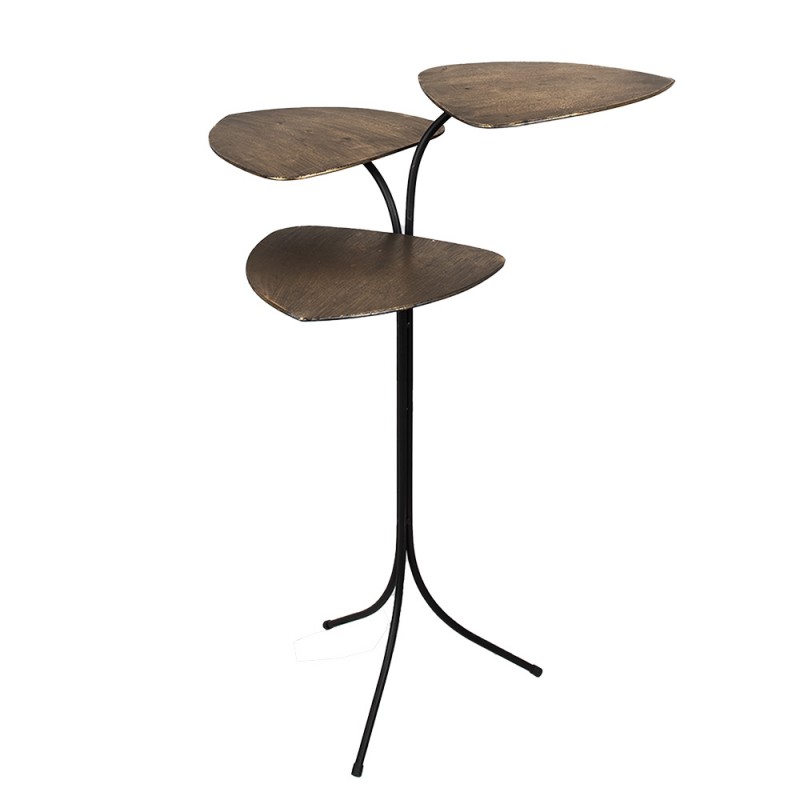 5Y1134 Side Table 57x59x79 cm Copper colored Iron