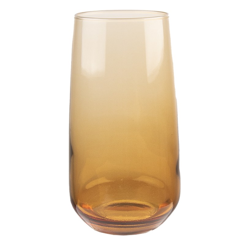 6GL4311Y Water Glass 430 ml Brown Glass Drinking Cup