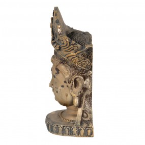 26PR3620 Statuetta Buddha 11x9x22 cm Color oro Poliresina Accessori per la casa