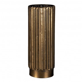 26Y4327 Vase Ø 11x28 cm Gold colored Metal Metal Vase