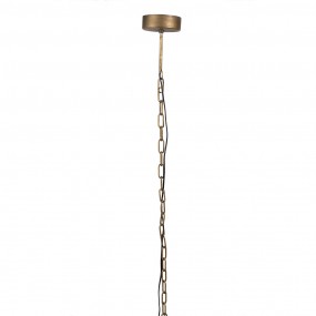 26LMP765 Pendant Lamp 41x41x16/124 cm Copper colored Iron Dining Table Lamp